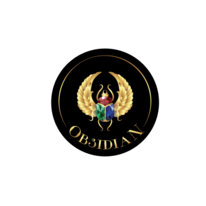 Logo Design by Justine Chaussin--Terrillon for Obsidian | Design #21891004