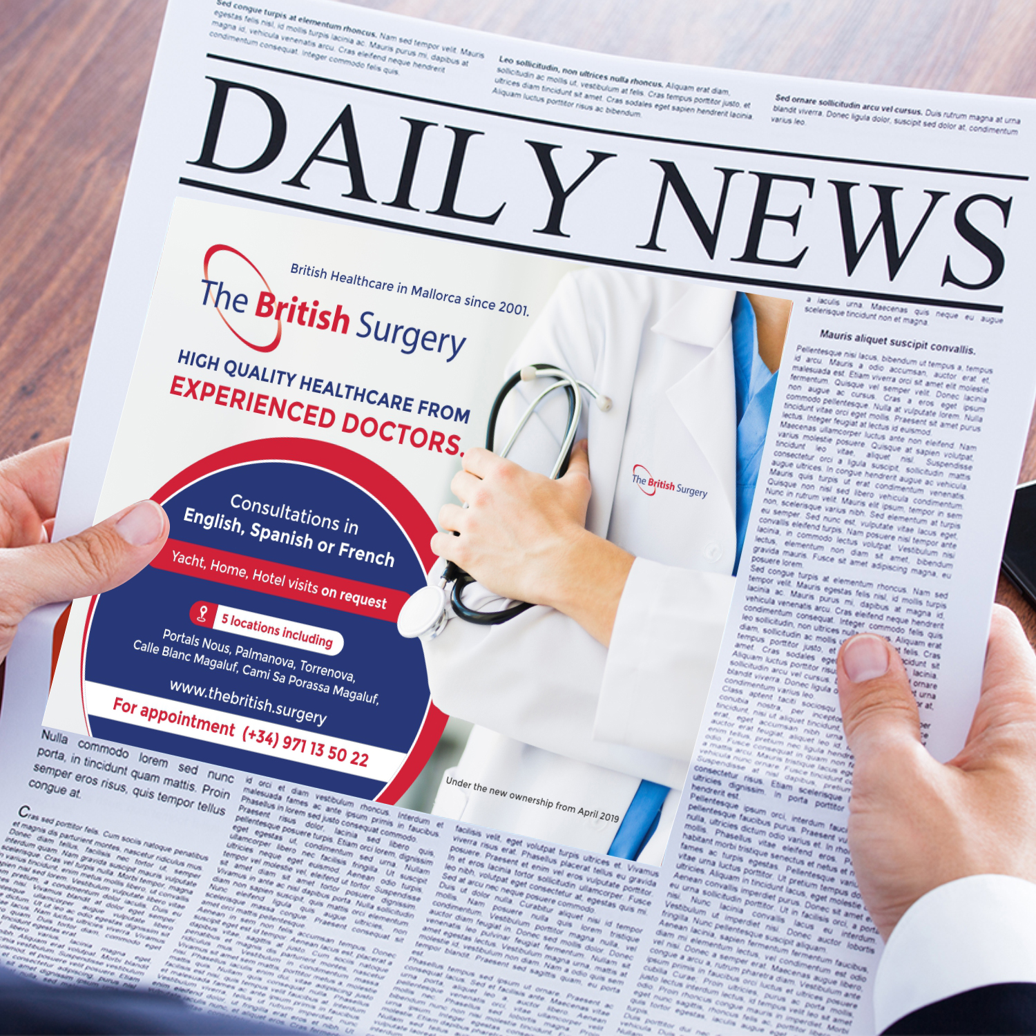 Newspaper Ad Design by ecorokerz for this project | Design #21898118