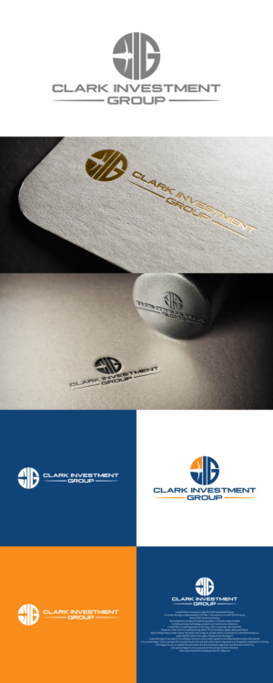 Clark Investment Group | Logo Design by Angkasa Official