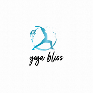 Yoga Bliss (main title) + ????? (subtitle) | Logo Design by creativedesign