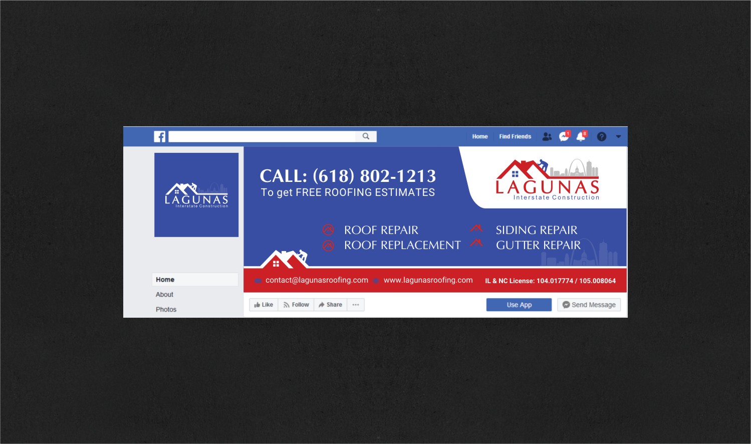 Facebook Design by INDIAN_Ashok for this project | Design #21897436