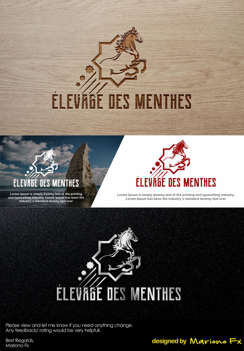 Logo Design by Mariono Fx for Stable design | Design #21954136