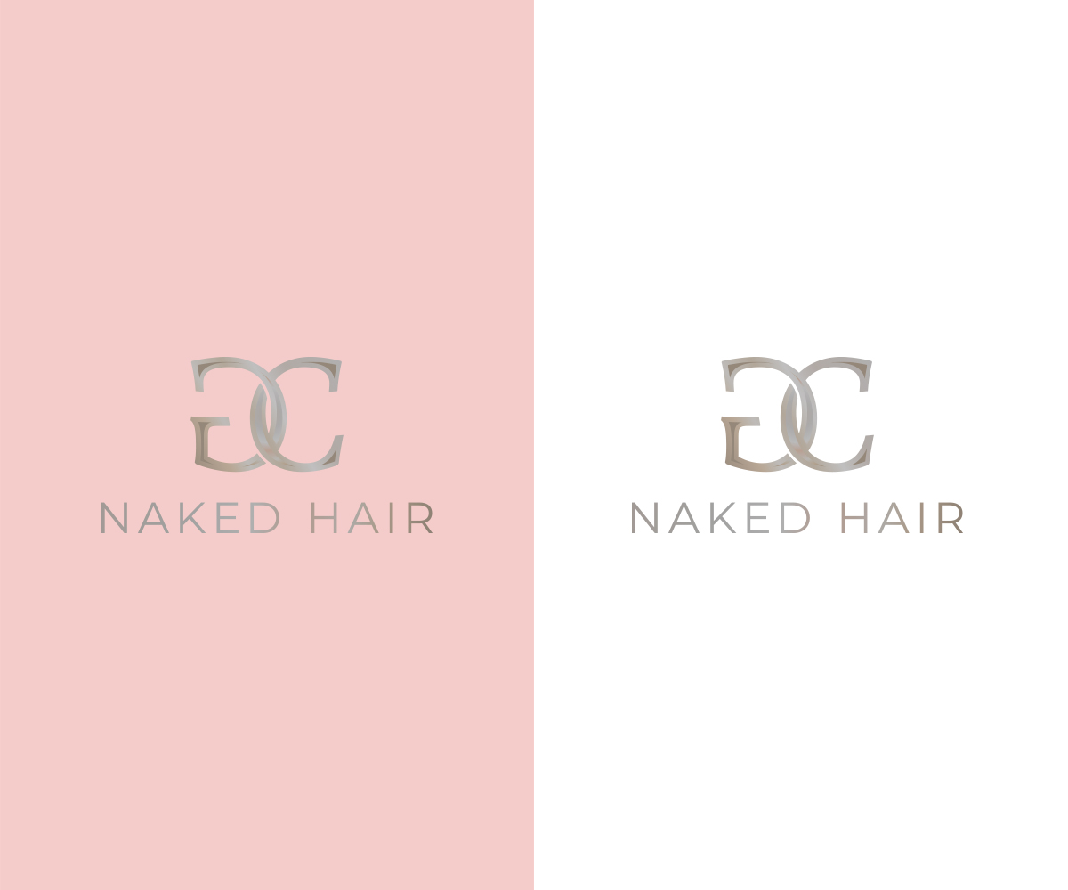 Logo Design by Parallaxe for GC Naked Hair | Design #21935232
