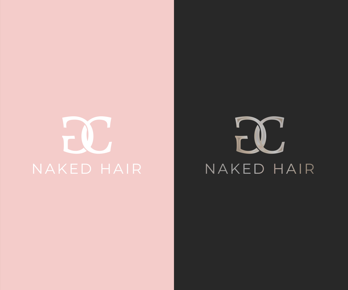 Logo Design by Parallaxe for GC Naked Hair | Design #21935233