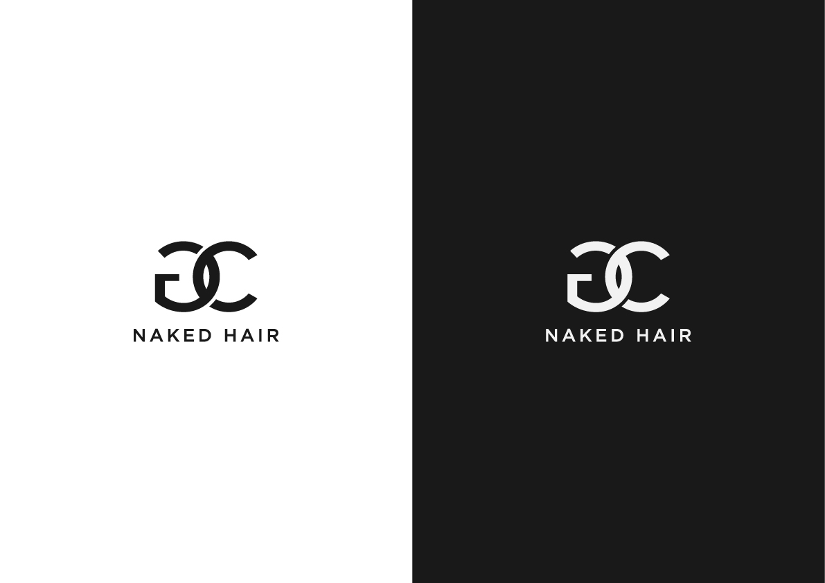 Logo Design by The Marble Peach for GC Naked Hair | Design #21905441