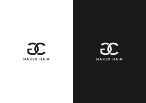 Logo Design by The Marble Peach for GC Naked Hair | Design: #21905441
