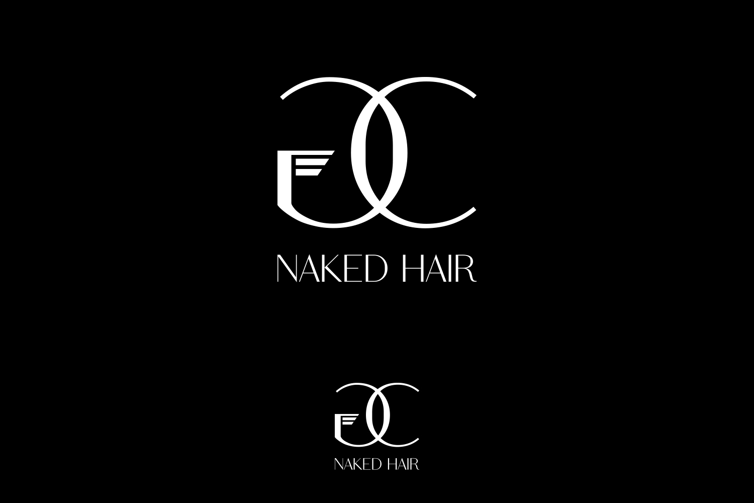 Logo Design by FerTouch Arts for GC Naked Hair | Design #21927408