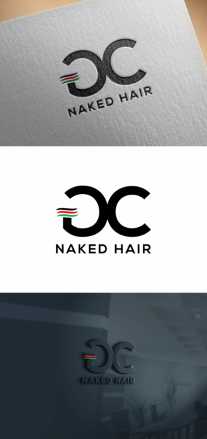 Logo Design by fatiyadesign for GC Naked Hair | Design: #21897179