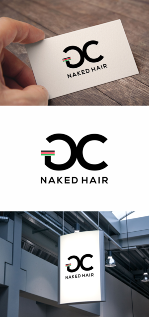 Logo Design by fatiyadesign for GC Naked Hair | Design: #21897180