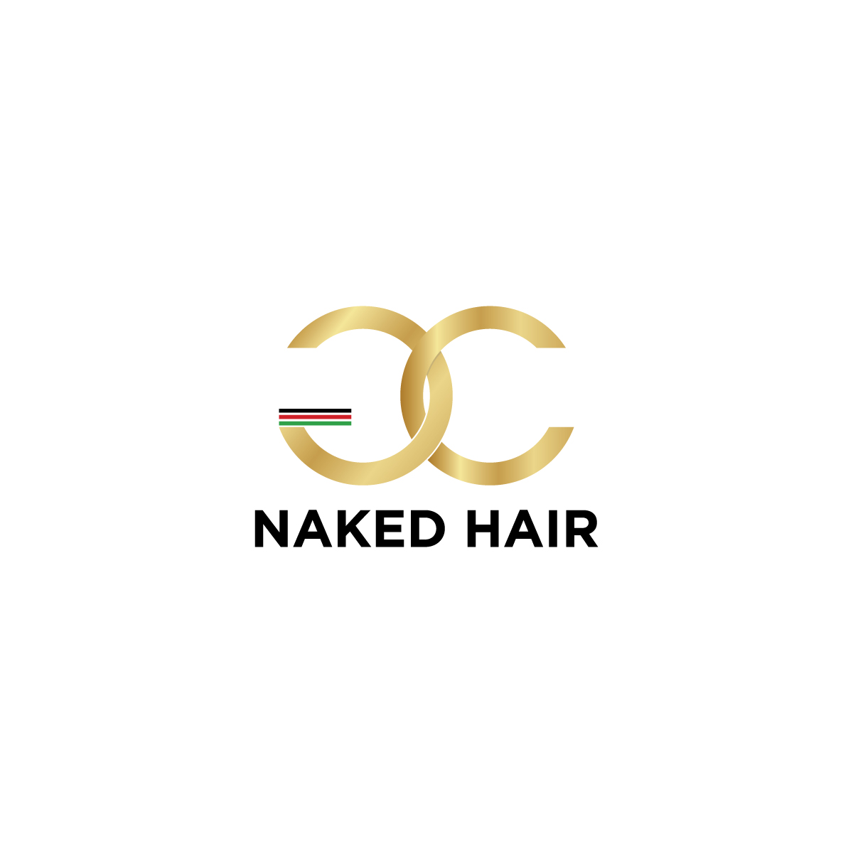 Logo Design by ValMoran for GC Naked Hair | Design #21896596