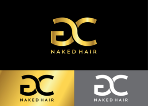 Logo Design by Alleria.Designz for GC Naked Hair | Design: #21899301