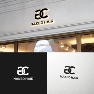 Logo Design by rinaldoajigunadi 2 for GC Naked Hair | Design: #21895169