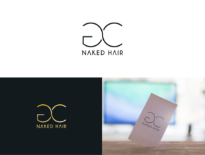 Logo Design by Logo Spider for GC Naked Hair | Design: #21923274