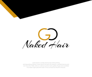 Logo Design by RedLine 3 for GC Naked Hair | Design: #21894591