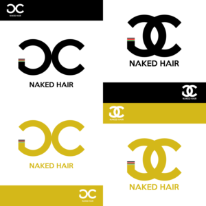 Logo Design by sandiyakarya for GC Naked Hair | Design: #21896535