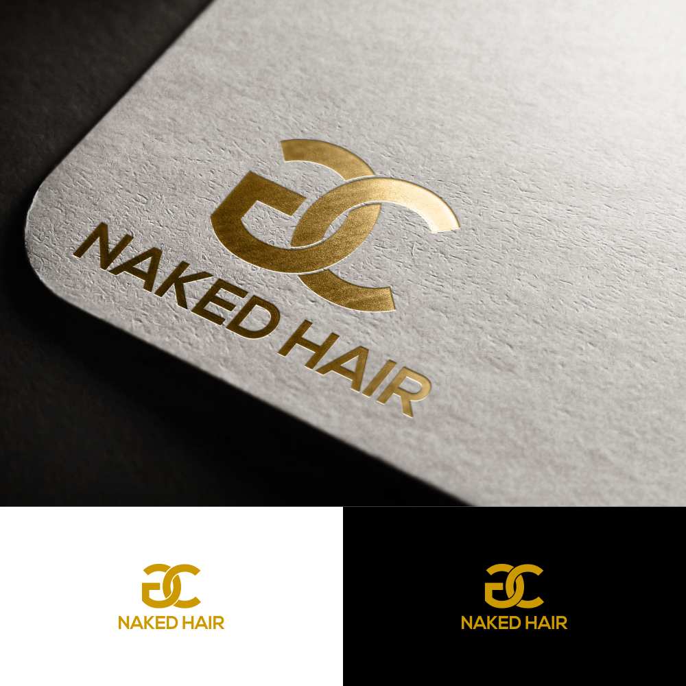 Logo Design by adie soesanto for GC Naked Hair | Design #21899903