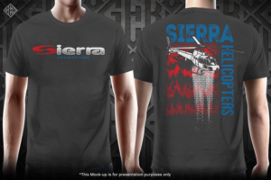 Sierra Helicopters needs a t-shirt design | T-Shirt-Design von gekgrfx