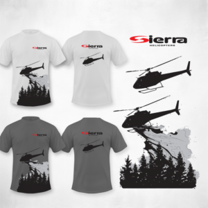 Sierra Helicopters needs a t-shirt design