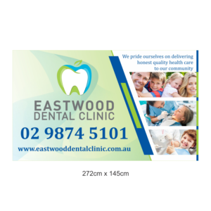Eastwood Dental Clinic Front and Side signages, for print out uses | Schilder-Design von Ahmed Graphics