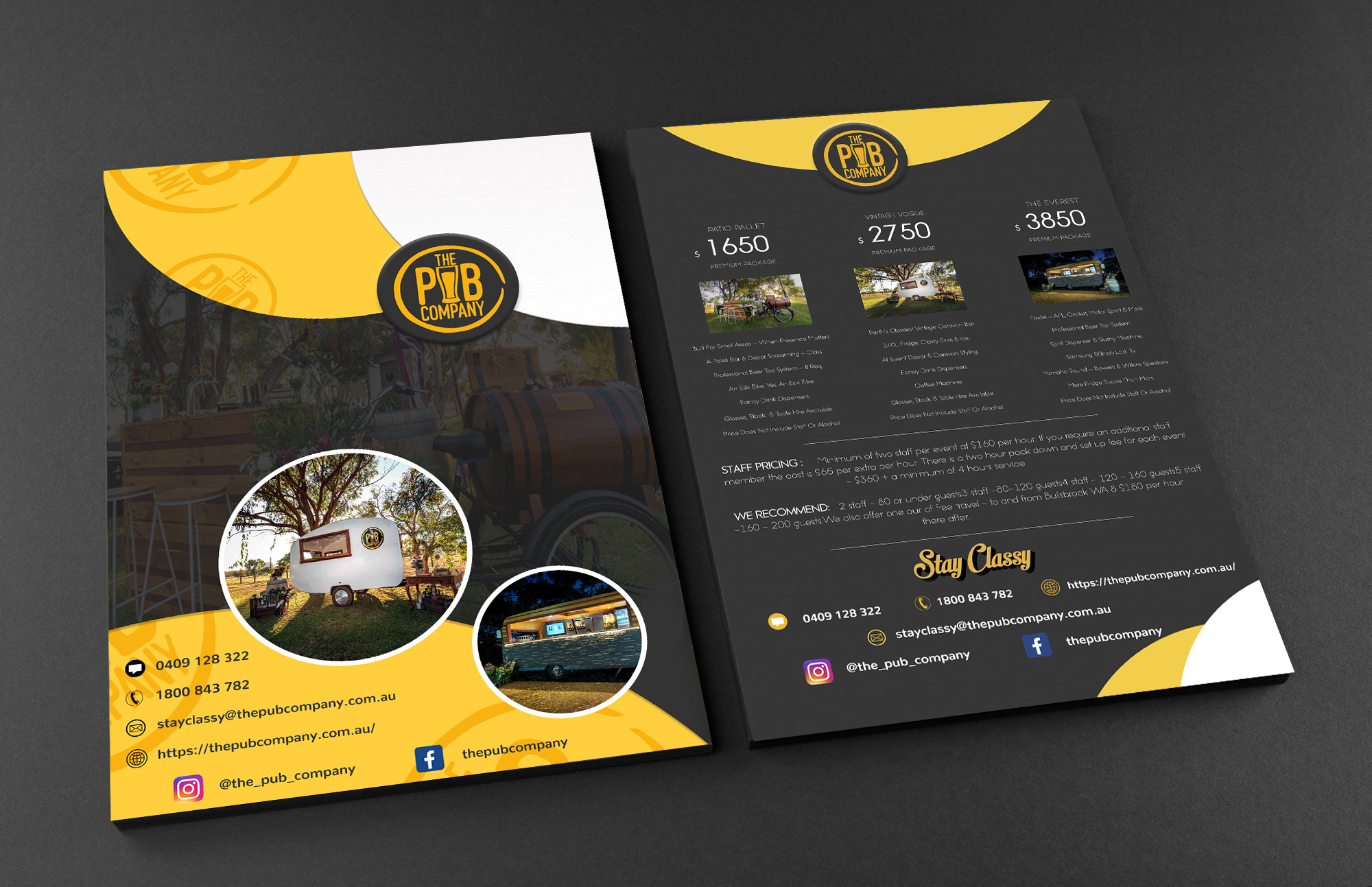 Flyer Design by Foxy Designs 00 for this project | Design #21922108