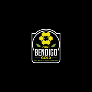 Pure Bendigo Gold, 100% Natural Australian Honey | Logo Design by Graphic Bricks