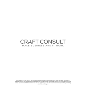 Logo Design by bejoborn1 for Craft Consult | Design: #21908977