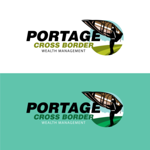Portage Cross Border Wealth Management | Logo Design by FourtuneDesign