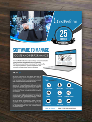 International software company needs flyer design  | Diseño de Flyer por innovative earth