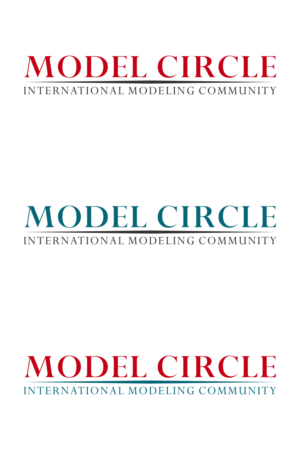 Model Circle International Modeling Community  | Logo Design by untung bertubi-tubi