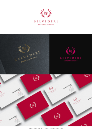 We would like our logo to be of some combination of a “B” and an “E” with our companies name (Belvedere Entertainment) underneath it. | Logo Design by christianpoetoe