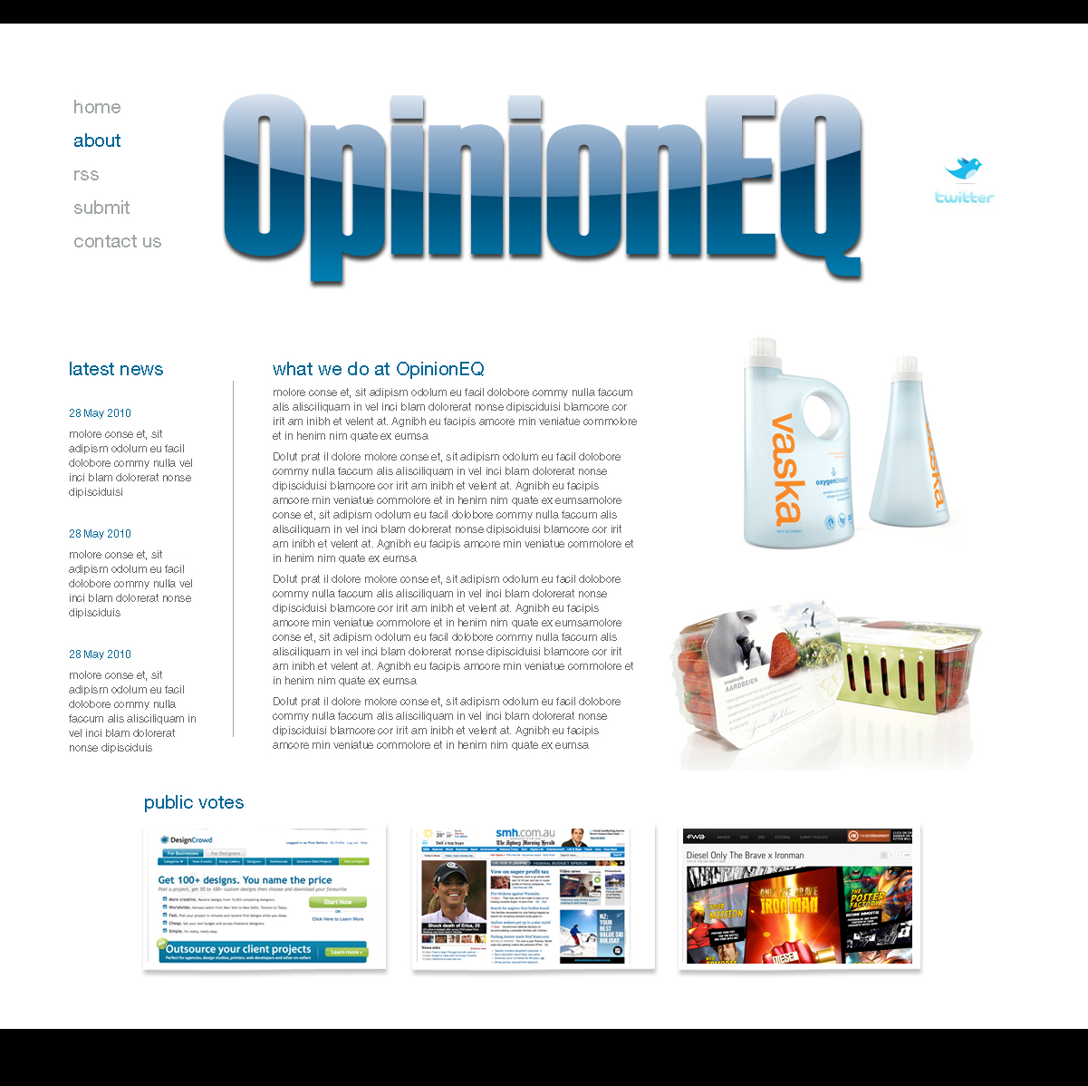 Web-Design von Urban Ad für OpEQ | Design #60284