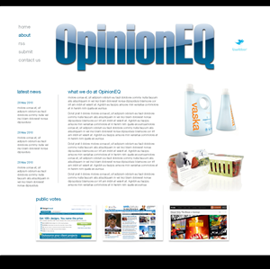 Diseño Web por Urban Ad para OpEQ | Diseño #60284
