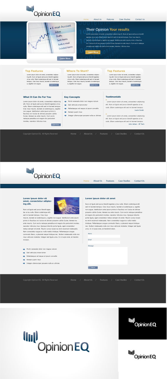 Web-Design von PeterJ für OpEQ | Design #61045