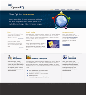 Web Design by PeterJ for OpEQ | Design: #61607