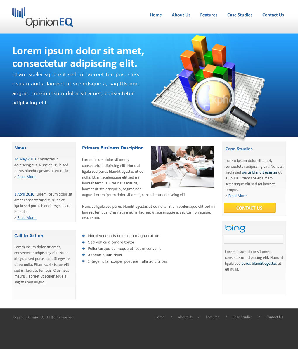 Web Design by PeterJ for OpEQ | Design #62156