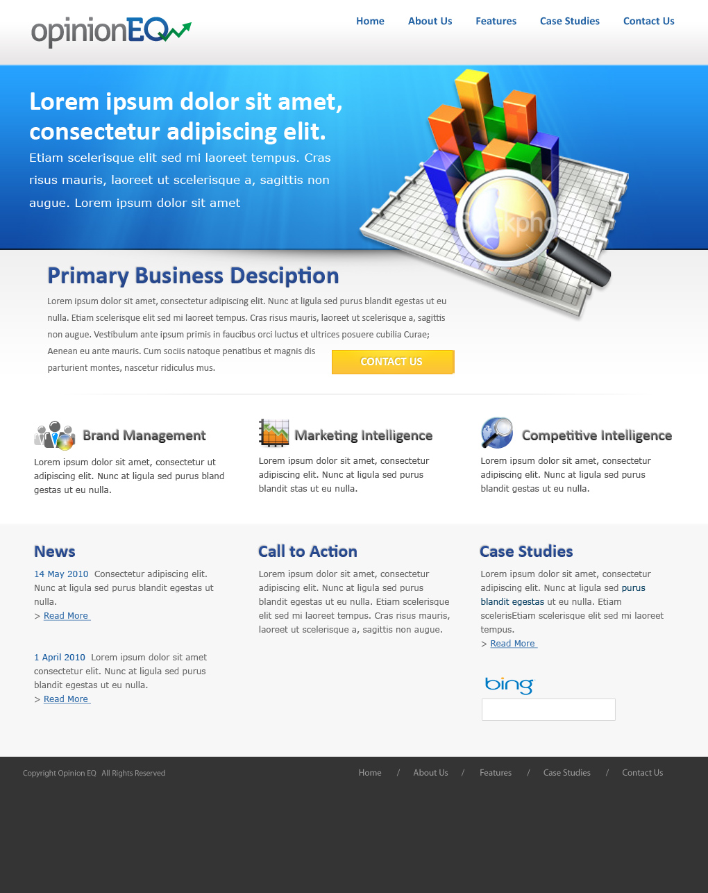 Web Design by PeterJ for OpEQ | Design #64028