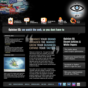 Web Design by General Marketing Service for OpEQ | Design #59762