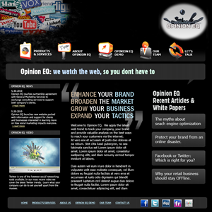 Web Design by General Marketing Service for OpEQ | Design: #60176