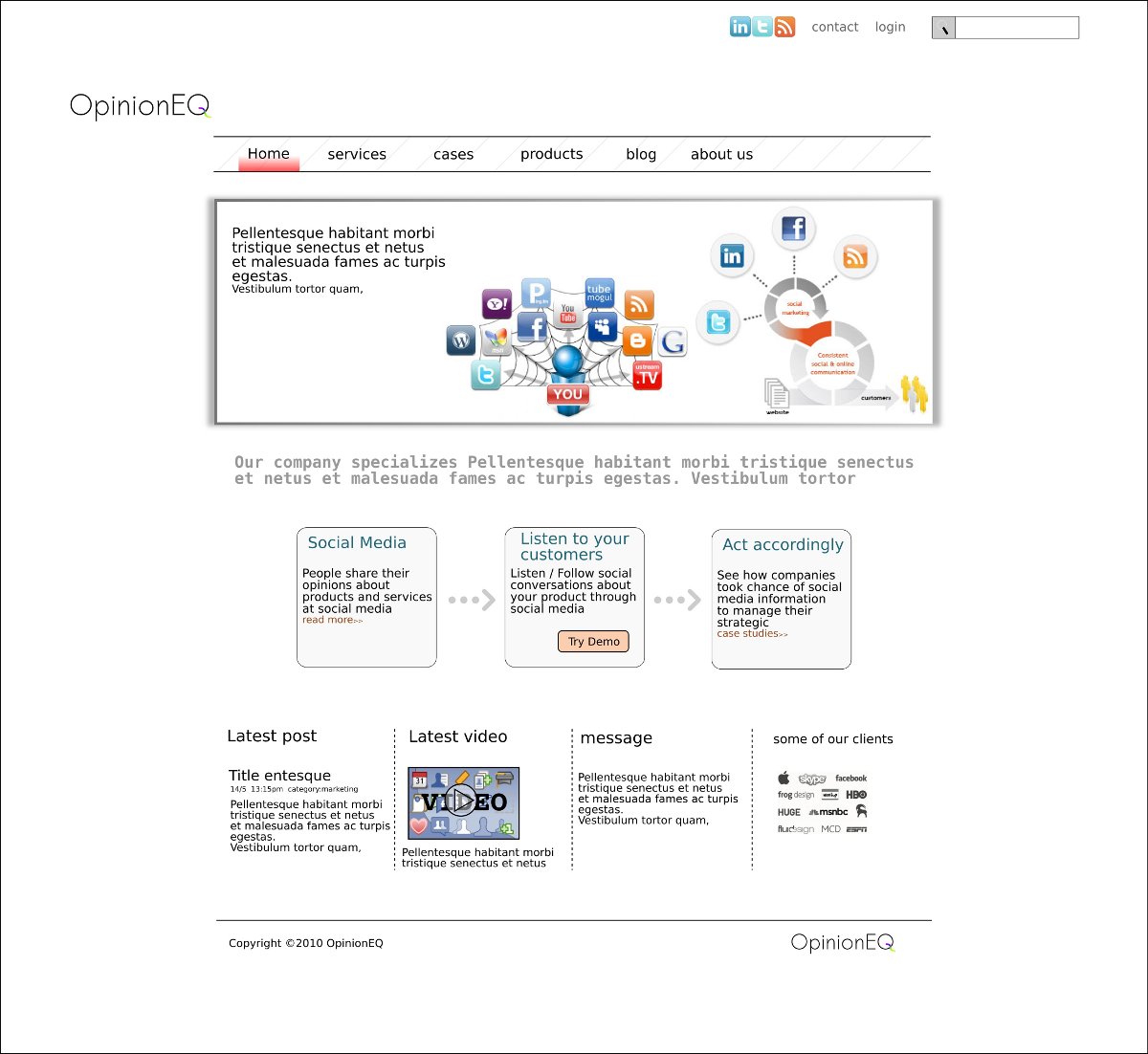 Web Design by impl for OpEQ | Design #61308