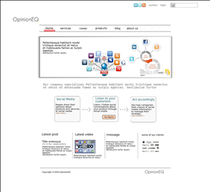 Web Design by impl for OpEQ | Design #61308