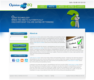 Web Design by LogoDesigns.ae for OpEQ | Design: #61510