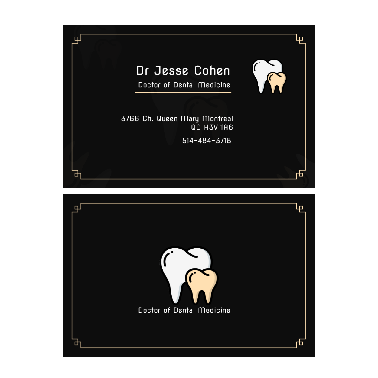 Business Card Design by Emrate_Design for this project | Design #21901871