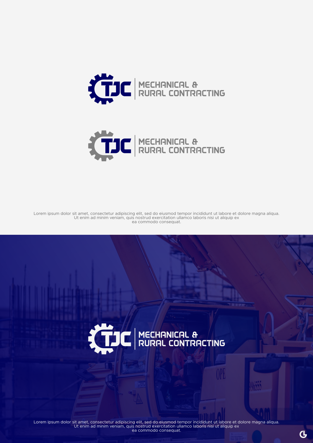 Logo Design by R!CKY for Tjc Mechanical and rural contracting  | Design: #22158128