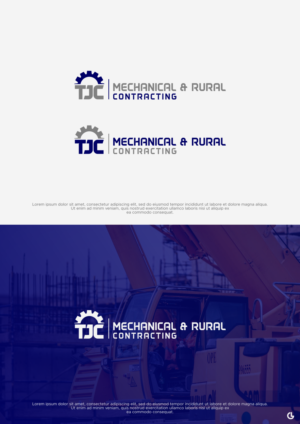 Logo Design by R!CKY for Tjc Mechanical and rural contracting  | Design: #22196272