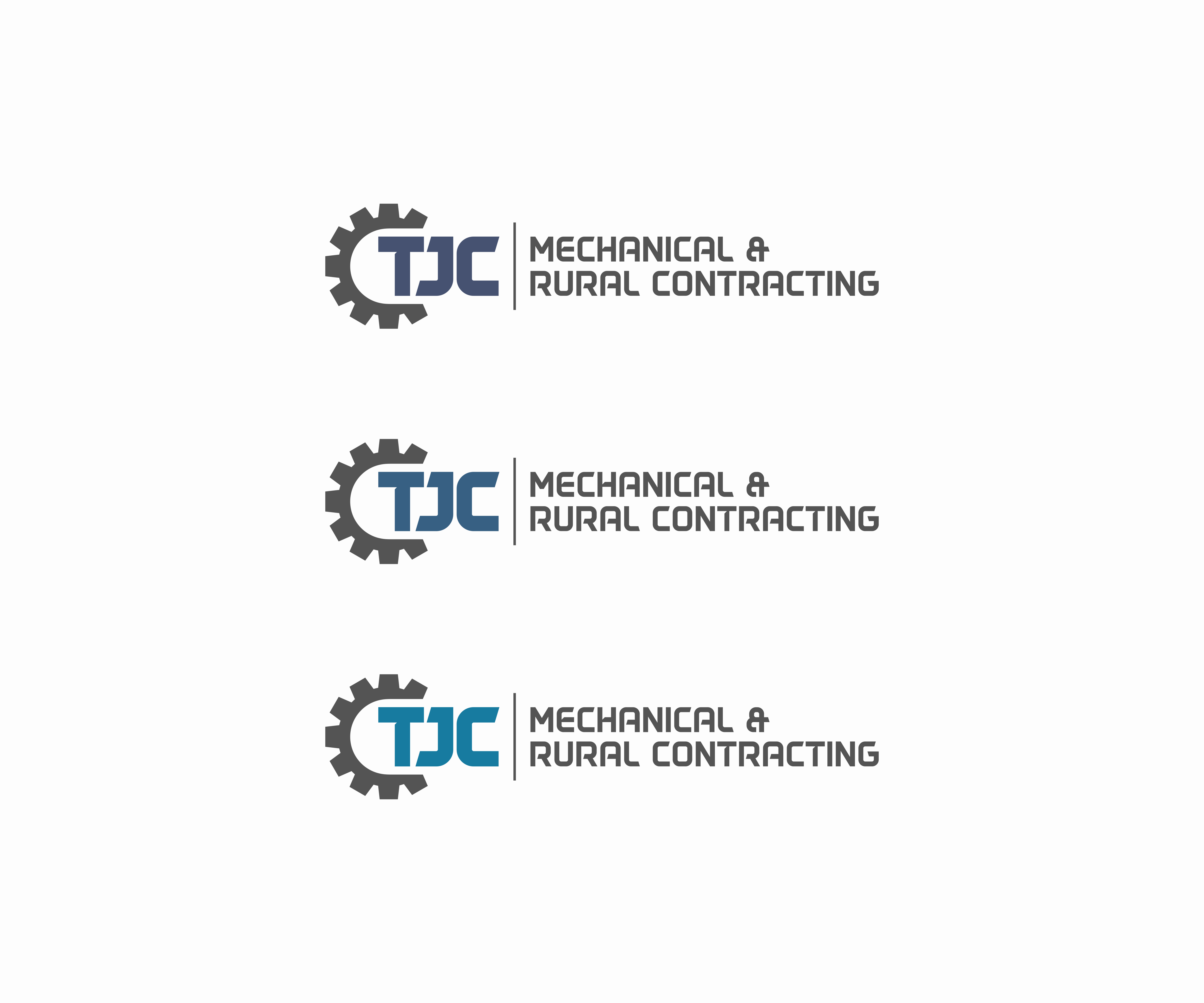 Logo-Design von R!CKY für Tjc Mechanical and rural contracting  | Design #25109182