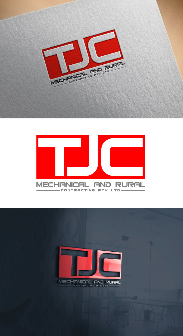 Logo Design by expert pro for Tjc Mechanical and rural contracting  | Design #21907939