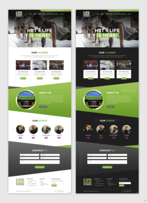 Web Design par pb pour Lifelong Fitness, Inc. | Design : #21907088