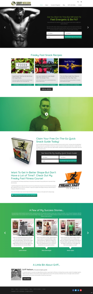 Web Design par pb pour Lifelong Fitness, Inc. | Design : #21915761