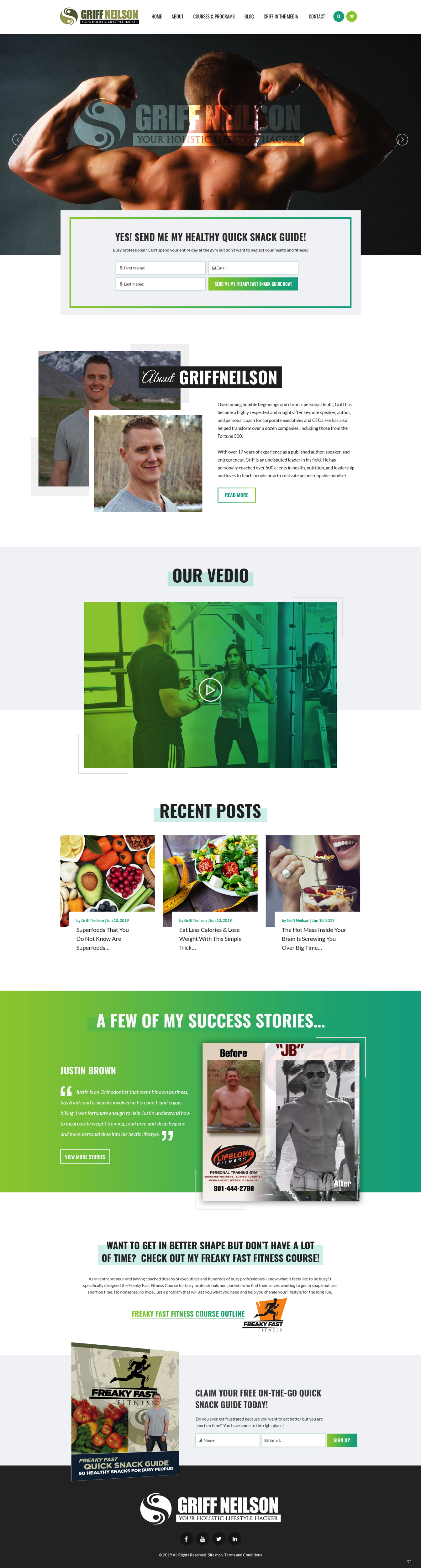 Web-Design von pb für Lifelong Fitness, Inc. | Design #21915762