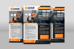 Electrical Services Flyer | Flyer Design by Ena